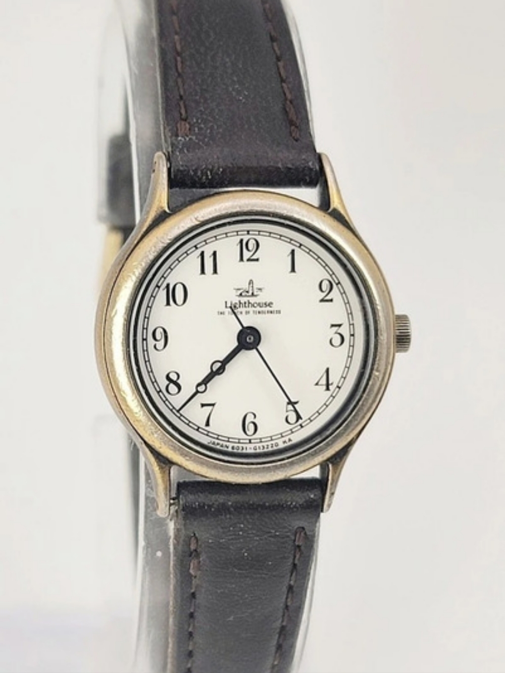 Vintage Citizen Lighthouse 6031-G04240 Quartz Watch JDM Gold Tone